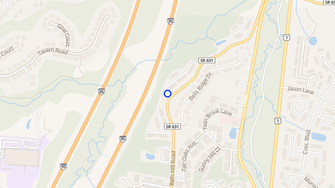 Map for Bells Run Townhomes - Stafford, VA