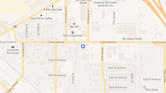 Map for Clover Glen Apartments - La Grande, OR