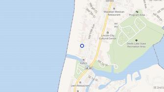 Map for The Sea Gypsy - Lincoln City, OR