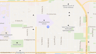 Map for Bigby Villa - Fresno, CA
