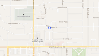Map for Hazelwood Apartments - Lemoore, CA