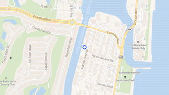 Map for Spanish River Road Apartments - Boca Raton, FL