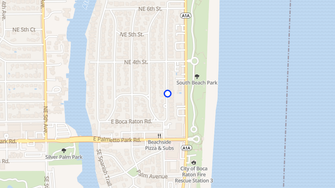 Map for Red Sails Apartments - Boca Raton, FL