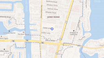 Map for Lu-Roy Properties - North Palm Beach, FL