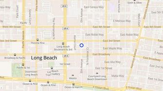 Map for Villa Capri Center - Long Beach, CA