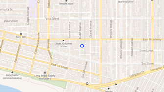 Map for Pallas Athena - Long Beach, CA