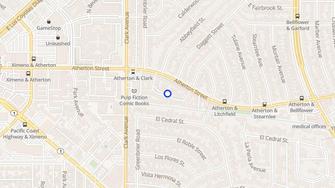 Map for Sovereign Park Estates - Long Beach, CA