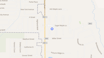 Map for Maple Lane Apartments - Elkhart, IN