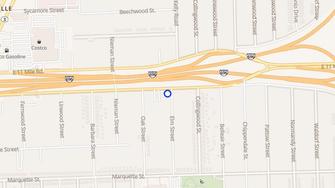 Map for Roseville Plaza Apartments - Roseville, MI