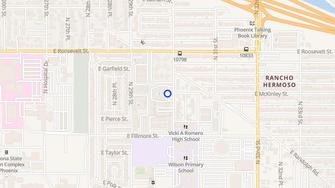 Map for City Place Apartments - Phoenix, AZ