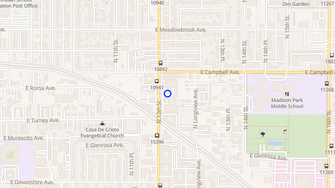 Map for Casa Madrid Apartments - Phoenix, AZ