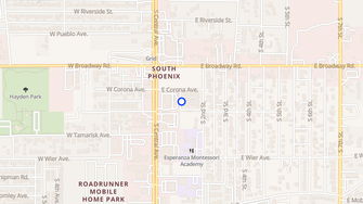 Map for Corona Del Sol Apartments - Phoenix, AZ