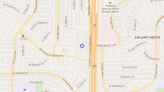 Map for Tuscany Pointe  - Phoenix, AZ