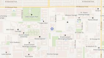 Map for Colter Cove Apartments - Phoenix, AZ