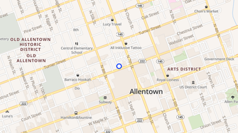 Map for Linden Hall Association - Allentown, PA