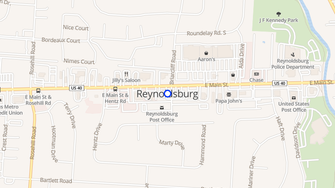 Map for Rosebrook Village - Reynoldsburg, OH