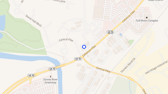 Map for Dawn Villa Apartments - Hermitage, TN