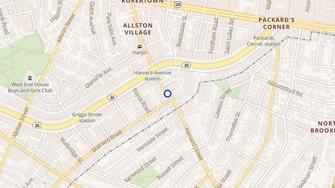 Map for Liberty Real Estate - Allston, MA