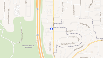 Map for Fletcher Valley Apartments - Santee, CA