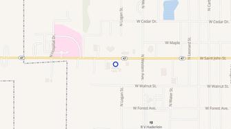 Map for Maple Tree Apartments - Girard, KS