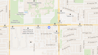 Map for Sunflower Apartments - Glendale, AZ