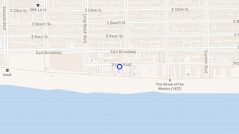 Map for Monroe Beach Apartments - Long Beach, NY