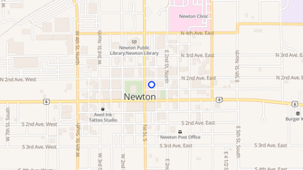 Map for Midtown Apartments - Newton, IA