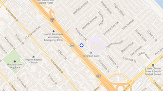 Map for Knights Inn Apartments - San Mateo, CA