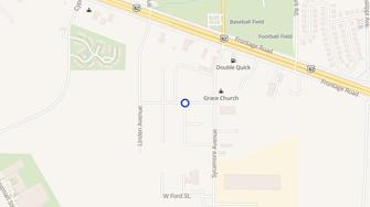 Map for Terrace Gardens Apartments - Greenwood, MS