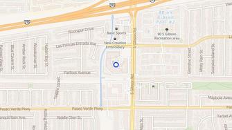 Map for Portofino Seniors - Henderson, NV