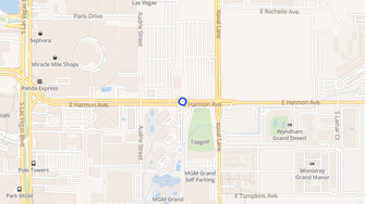 Map for Harmon Crossings Apartments - Las Vegas, NV