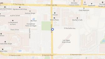 Map for Grand Plaza Apartments - Las Vegas, NV