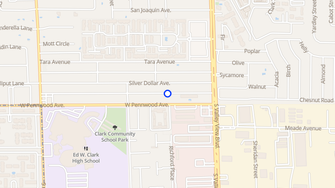 Map for Greenville Park Apartments - Las Vegas, NV