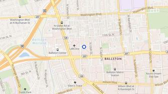 Map for Avalon at Ballston Vermont Towers - Arlington, VA