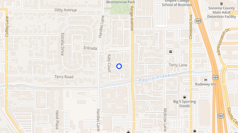 Map for Village Square Apartments - Santa Rosa, CA