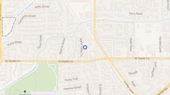 Map for Paulin Creek Gardens Apartments - Santa Rosa, CA