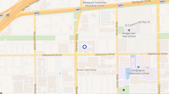 Map for Cedar Glen Apartments - Houston, TX