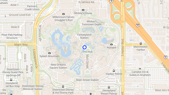 Map for Chaumont Villas - Anaheim, CA