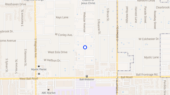 Map for El Sereno Apartments - Anaheim, CA