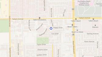 Map for Emerald Cove - Huntington Beach, CA