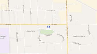 Map for Maple Ridge Estates - Shawano, WI