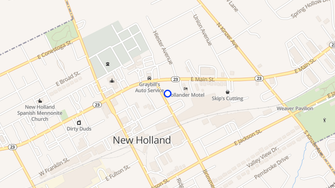 Map for M J Huyard Properties - New Holland, PA