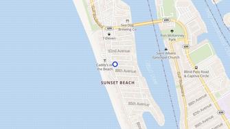 Map for Mitchell's Gulf View - Saint Petersburg, FL