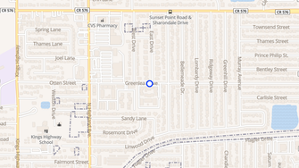 Map for Pineview Apartments - Clearwater, FL