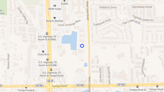 Map for Meadowlake Palm Harbor  - Palm Harbor, FL