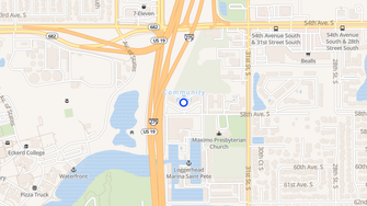 Map for Skyview Point Apartments - Saint Petersburg, FL