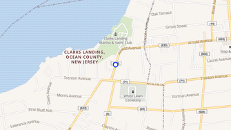 Map for Riverview Apartments - Point Pleasant, NJ