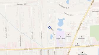 Map for Hidden Cove Estates - Plymouth, MI