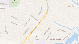 Map for Kings Row Apartments - Virginia Beach, VA