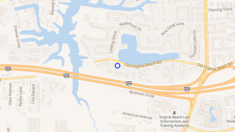 Map for Ocean Trace Apartments - Virginia Beach, VA